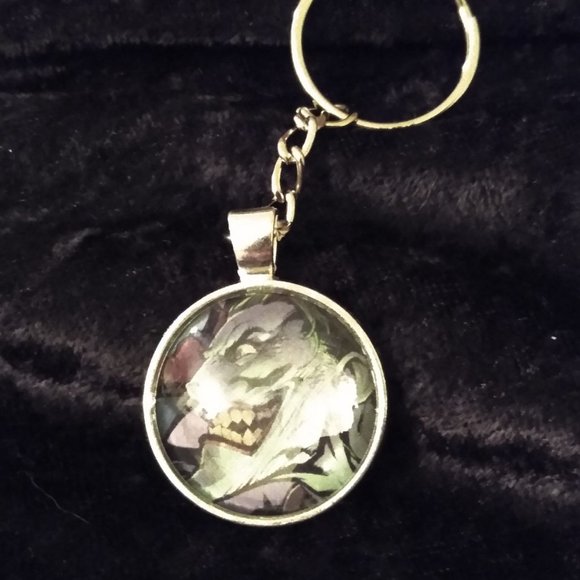 Joker Comic Keychain Unique Handmade Villains - Picture 3 of 3